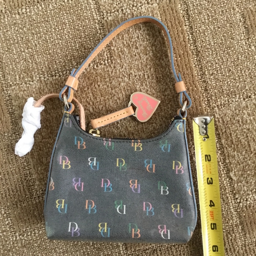 Dooney & Bourke Grey Rainbow DB Purse